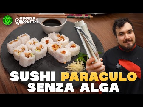 Come arrotolare il sushi senza alga