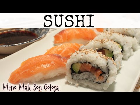 Come fare il sushi con salmone
