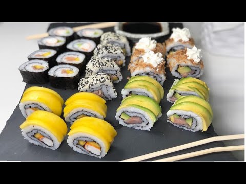 Come fare sushi roll a casa