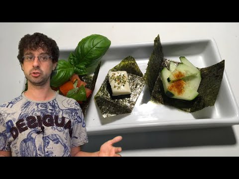 Come usare alga nori per sushi