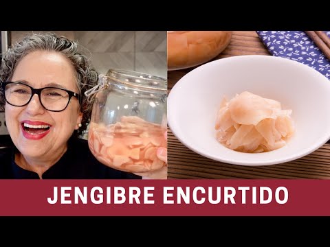 Como preparar jengibre para sushi