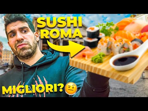 Dove mangiare buon sushi a roma