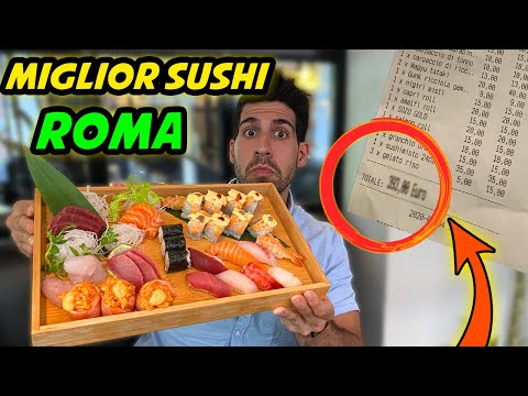 Dove mangiare il sushi a roma