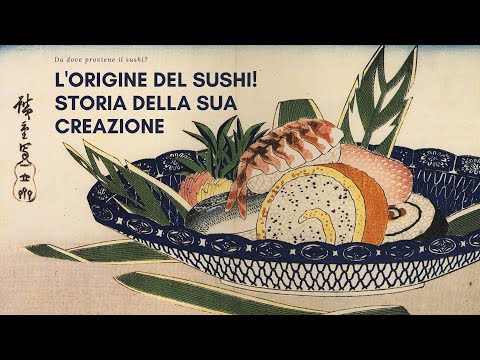 Dove nasce il sushi