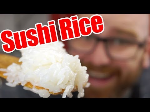 How to steam sushi rice